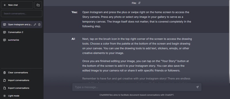 export to save offline
