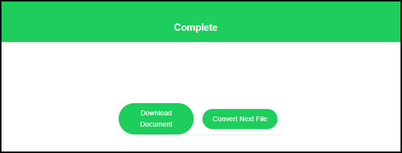 save the output file