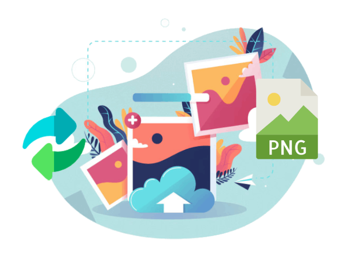 convert transparent pngs