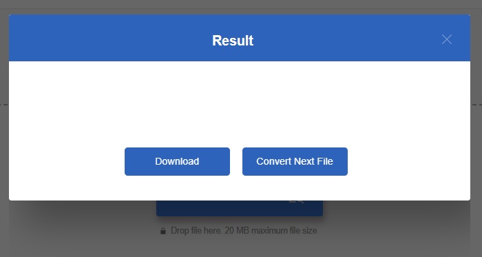save the converted HTML