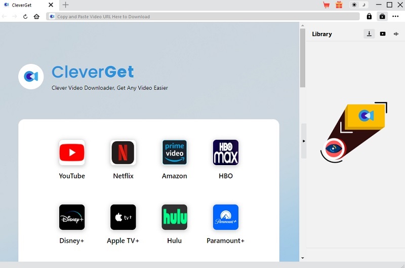 cleverget main interface