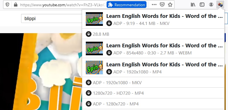 downloaderhelper-extension-blippi