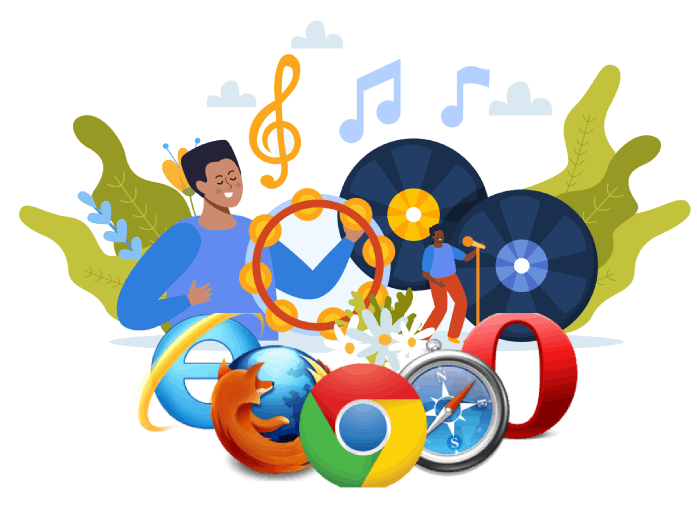 Compatible with All Modern Browsers