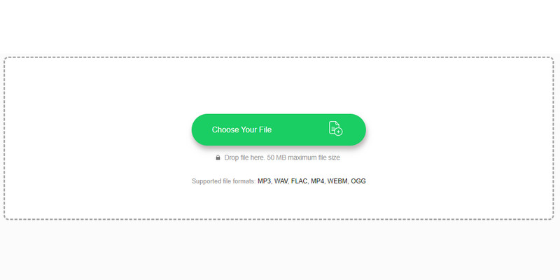 upload your audio
